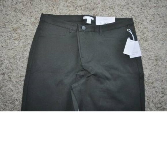 Womens Leggings Pants 18 Peat Curve Hugging Elastic Waist Ankle Lauren Conrad - Picture 3 of 5